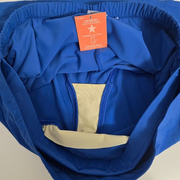 Lands' End Beach Living Swim Mini Skirt Bottoms Size 18 Cosmic Blue - Picture 8 of 15